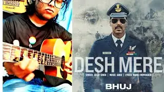 Desh Mere 🇮🇳 | Arijit Singh song | guitar cover Lead by Steven #vandemataram #15august  #indianarmy