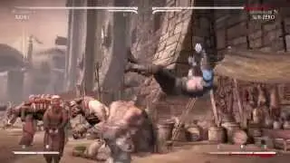Mortal Kombat X Kano Cybernetic BnB Combo 34% Midscreen 1 meter EASY to do