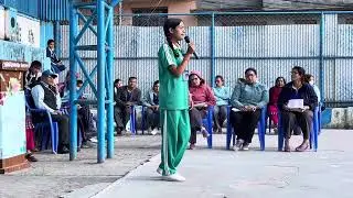 वादविवाद प्रतियोगिता जनसेवा माध्यमिक विधालय (रोजगारीका लागि स्वदेश भन्दा विदेश बेश ) प्रतिक्षा पन्त