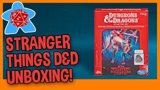 STRANGER THINGS D&D UNBOXING VIDEO - Let's Look at Stranger Things Dungeons & Dragons Boxed Set