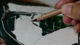 Realistic Aquaman Armor Drawing&ndash; Shading + Texture Details (Part 7)