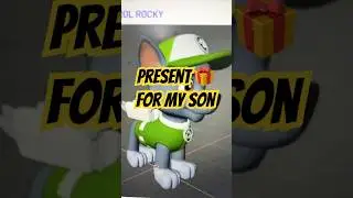 Paw patrol 3D model #pawpatrol #3d #art #3dprinting #creator #present
