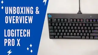Teclado mecânico Logitech G Pro X -  Unboxing