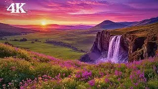 Idyllic Escape Ambience | Lose Yourself in Birdsong & Waterfall Magic