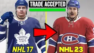 Trading for AUSTON MATTHEWS In Every NHL Game!