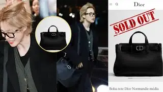 Влияние Чимина в аэропорту Инчхон: сумка из коллекции Dior 2025 мгновенно распродана!