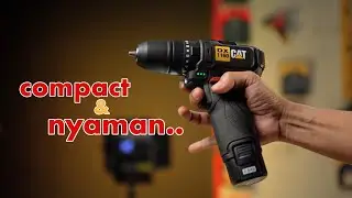 Bor kelas premium paling terjangkau!! - CATERPILLAR DX1160 CORDLESS BRUSHLESS HAMMER DRILL 12V