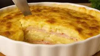 Il Gratin di Patate più Buono in assoluto! Pronto in 20 minuti e senza panna