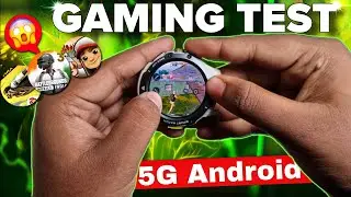 G15 PRO Smartwatch ⚡️Gaming Test 😲 || Played BGMI, Subway Surfers, 🔥 Round Dial Watch
