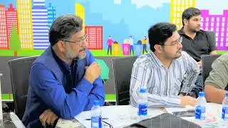Mayor Karachi Barrister Murtaza Wahab meeting with Sindh Solid Waste Management Board.