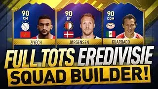 500K FULL TOTS EREDIVISIE FIFA 17 Squad Builder w/ Custom Tactics & Player Instructions