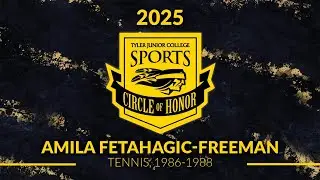 2025 TJC Circle of Honor Inductee Amila Fetahagic Freeman
