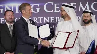 Церемония подписания контракта FVP Trade и AL Mohannadi 2022