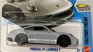 HOT WHEELS PORSCHE 911 CARRERA T 1/5 FACTORY FRESH VON 2026