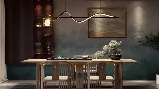Innovative Lighting for Dining Rooms: A 3D Visualization Approach