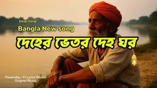 দেহের ভেতর দেহ ঘর,। Bangla New folk song। original Music। @FTLyricsStudio 