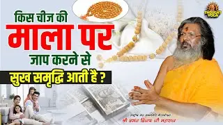 किस चीज की माला पर जाप करने से सुख समृद्धि आती है | Vasant Vijay Ji Maharaj