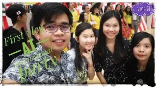 First Vlog During International student Party
