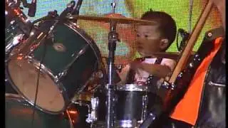 Performance Elonoe Budiman   Drummer Cilik 3 tahun di Semifinal I Indonesia's Got Talent