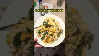 The BEST easy noodles 🤯 (Lazy Boy noodles) #plantbased #vegan #food #healthy #foodlover