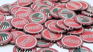 CombatBet Custom Ceramic Challenge Coins