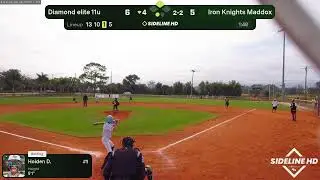 Iron Knights Maddox vs. Diamond elite 11u (2025.12.07)