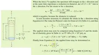 Chapter 5  - Question Example (Poisson's ratio) - (Part 4)