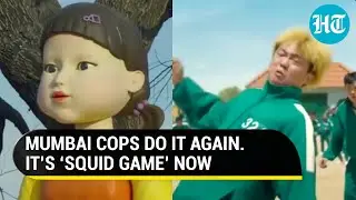 Watch: Mumbai Police's twist to Netflix&rsquo;s &lsquo;Squid Game&rsquo; for road safety message. Video going viral