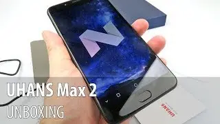 UHANS Max 2 Unboxing (6.44 inch phablet with 4 cameras)