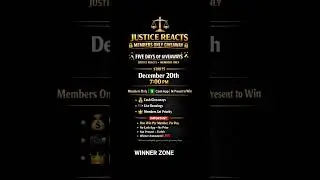 JUSTICE REACTS(JUSTICE LEAGUE  ACTIVATE) MEMBERS WILL WIN THIS. 💰⚖️