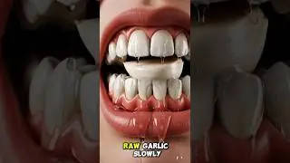 WHY CHEWING RAW GARLIC is so POWERFUL🧄🔥&mdash; Inside Body 3D Animation #shorts #viral #garlic