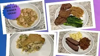 What's for Dinner? | Quick & Easy Dinner Ideas | Real Life Meals!