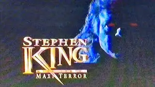 Stephen King TV Adaptations Maxi Terror VHS Advert