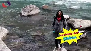 Enjoy Lachung river crystal clear glacial water and excellent scenery at North Sikkim @drbbgosai