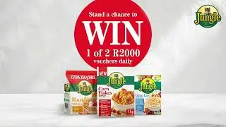 Your Jungle purchase could WIN you 1 of 2 R2 000 vouchers! 🎉