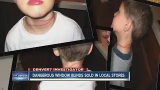 Dangerous window blinds sold in local stores