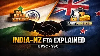 👉 India&ndash;NZ Trade Deal DECODED 🔥 Complete Analysis for UPSC, SSC & State PCS