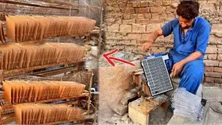 Amazing Technique of Lead Acid Battery Plate Making | Manufacturing Process of Battery Plate making