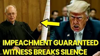 Trump IMPEACHMENT GUARANTEED as EPSTEIN Witness BREAKS Silence!!