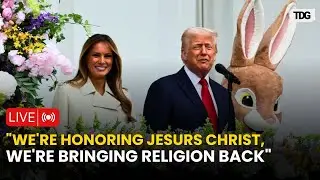 Trump Easter 2025 Live: President Trump Celebrates Easter with  Melania and Fellow Americans | USA