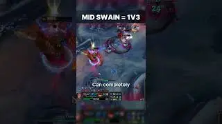 Swain Can 1v3 With These Items (Insane Sustain) - S15
