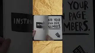 #shorts Flipthrough - Wreck This Journal - Prompt Book Series