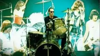 Ramones - Listen To My Heart - California Sun (It's Alive) - Drum Cover