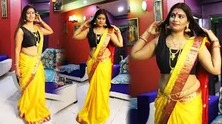 #Video | Low Waist Saree Draping | Preety Rani Vlog | Law Waist Saree Wearing | Saree Wearing