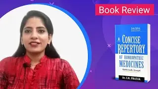 Book Review On A Concise Repertory of Homoeopathic Medicines By Phatak: Dr Anum Zaheer