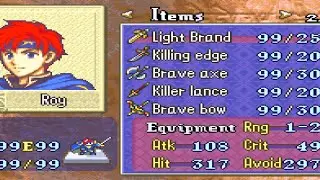 GBA Emulator Cheat Codes - Fire Emblem The Binding Blade #gba #gbagame #gbagames