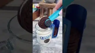 Oreo dunking gift set #asmr #oreo