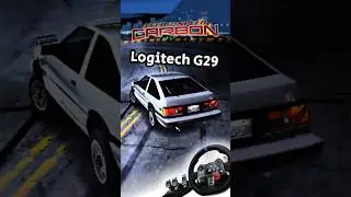 Need For Speed: дрифт по каньону на руле G29.