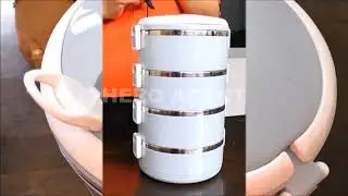 4 TIER LUNCH BOX