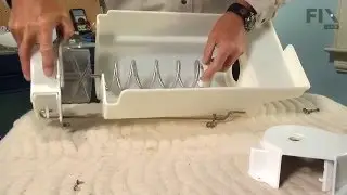Frigidaire Refrigerator Repair – How to replace the Dispenser Crusher Housing